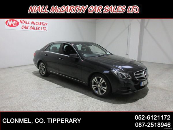 Mercedes-Benz E-Class Saloon, Diesel, 2016, Black