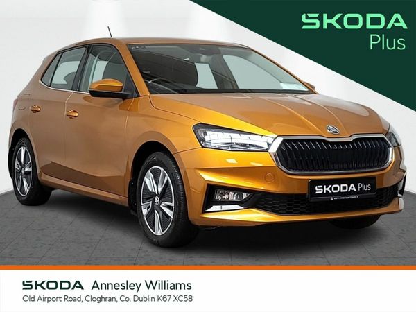Skoda Fabia Hatchback, Petrol, 2022, Orange