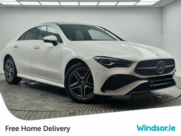 Mercedes-Benz CLA Coupe, Petrol Hybrid, 2024, White