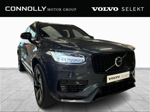 Volvo XC90 SUV, Petrol Plug-in Hybrid, 2021, Blue