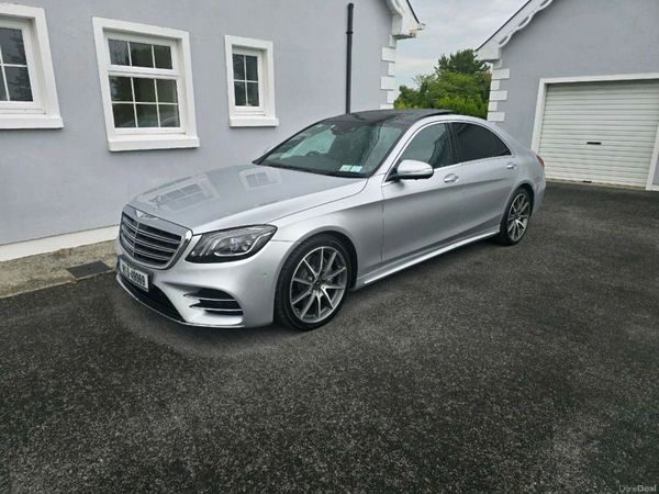 Mercedes-Benz S-Class Saloon, Diesel, 2018, Silver