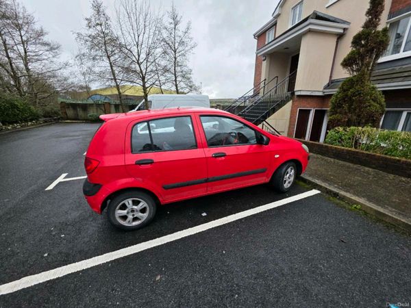 Hyundai Getz Hatchback, Diesel, 2008, Red