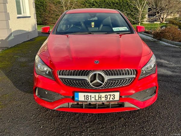 Mercedes-Benz CLA Saloon, Diesel, 2018, Red