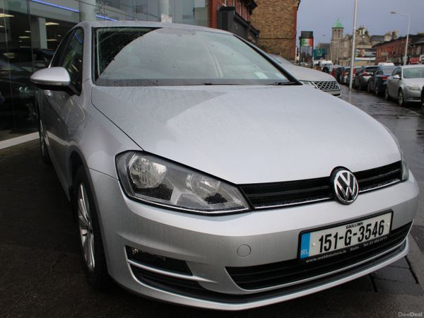 Volkswagen Golf Estate, Diesel, 2015, Silver