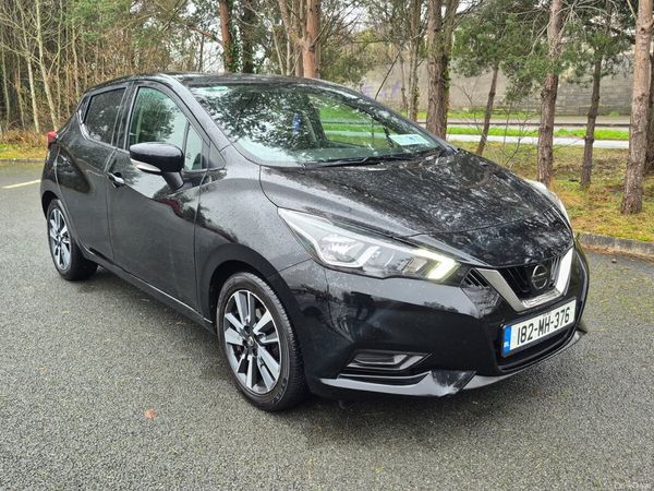 Nissan Micra Hatchback, Petrol, 2018, Black