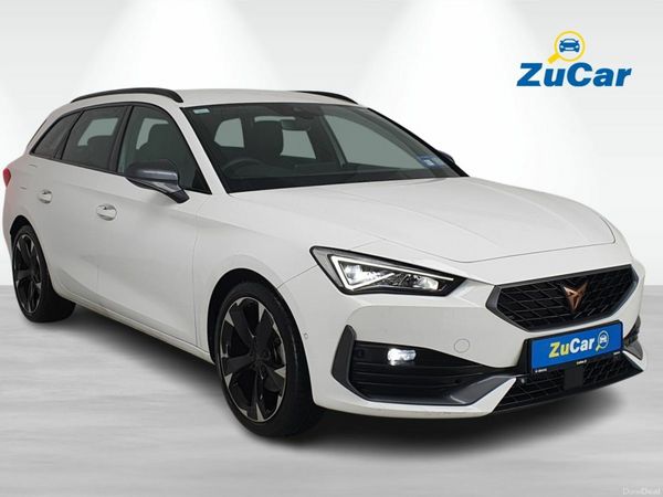 Cupra Leon Estate, Petrol Hybrid, 2023, White
