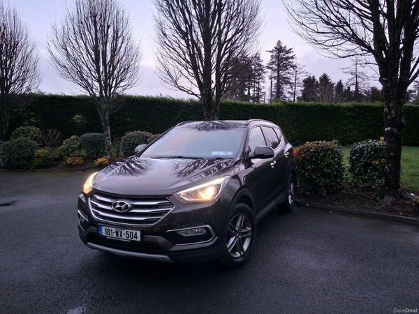 Hyundai Santa Fe SUV, Diesel, 2018, Brown