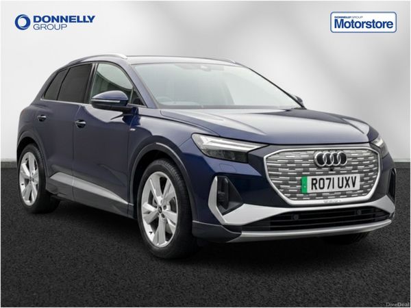 Audi Q4 Estate, Electric, 2021, Blue