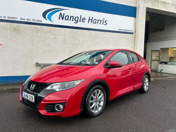 Honda Civic Hatchback, Diesel, 2016, Red