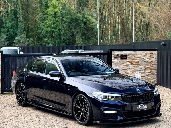 BMW 5-Series Saloon, Diesel, 2017, Black