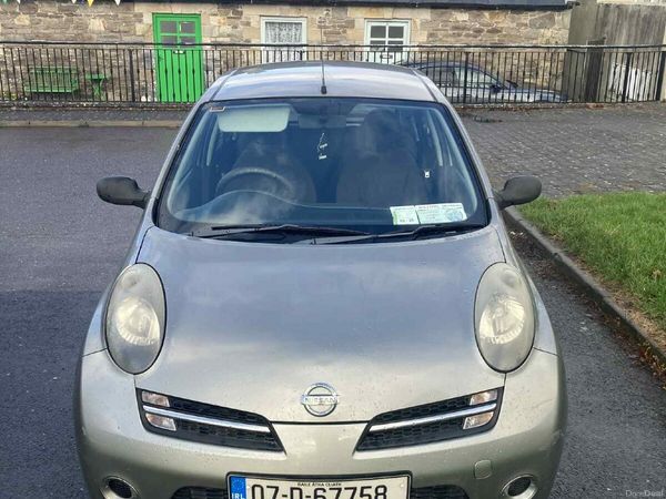 Nissan Micra Hatchback, Petrol, 2007, Grey