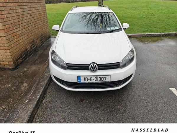 Volkswagen Golf Estate, Petrol, 2010, White