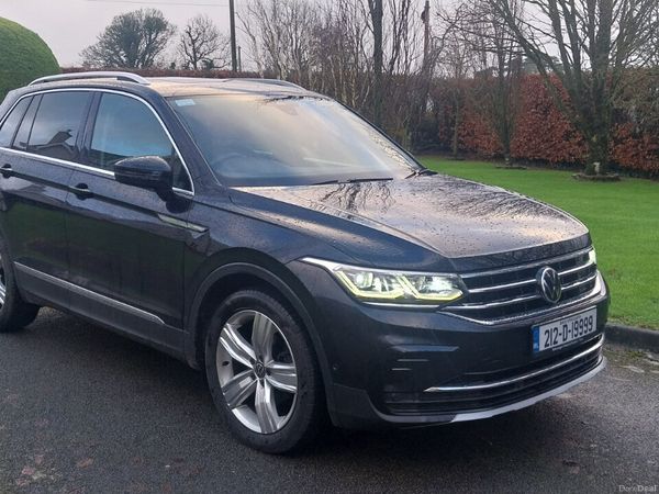 Volkswagen Tiguan SUV, Diesel, 2021, Black