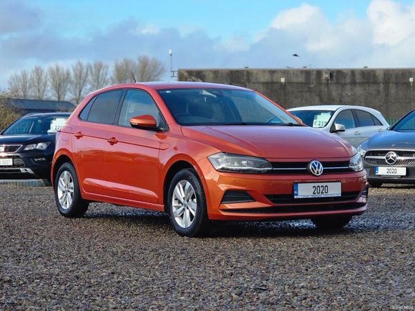 Volkswagen Polo Hatchback, Petrol, 2020, Orange