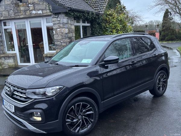 Volkswagen T-Cross Estate/Jeep, Petrol, 2023, Black