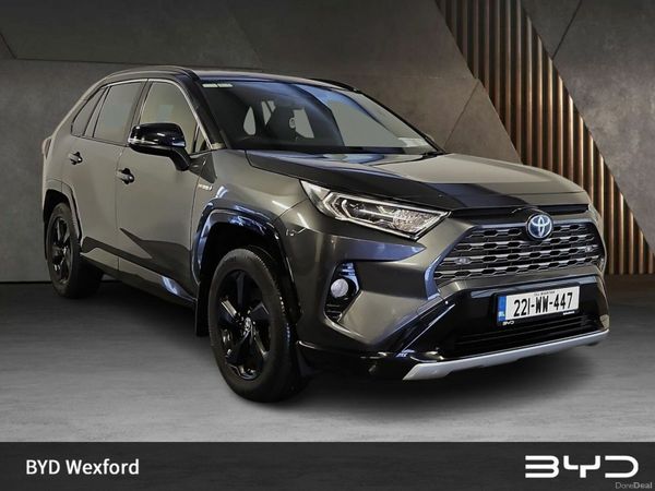 Toyota RAV4 SUV, Petrol Hybrid, 2022, Grey