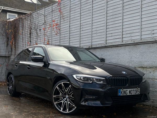 BMW 3-Series Saloon, Petrol Hybrid, 2022, Black