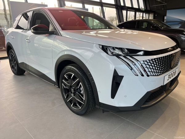 Peugeot 3008 SUV, Petrol Hybrid, 2026, White