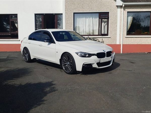 BMW 3-Series Saloon, Diesel, 2013, White