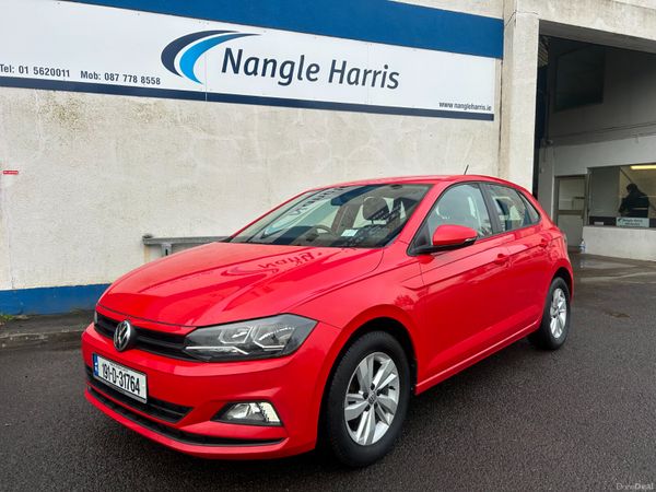 Volkswagen Polo Hatchback, Petrol, 2019, Red