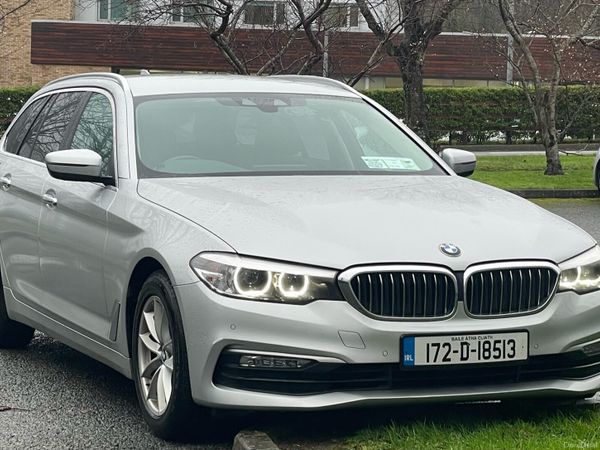 BMW 5-Series Estate, Diesel, 2017, Grey