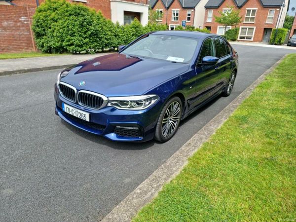 BMW 5-Series Saloon, Diesel, 2017, Blue
