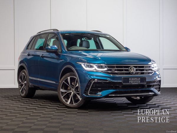 Volkswagen Tiguan SUV, Petrol Plug-in Hybrid, 2023, Blue