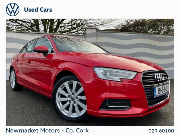 Audi A3 Saloon, Diesel, 2019, Red