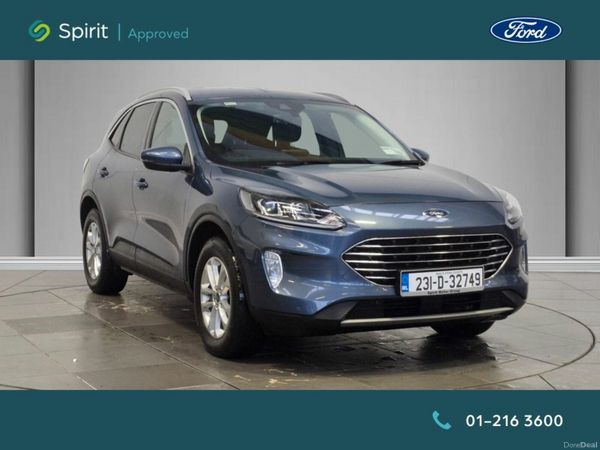 Ford Kuga SUV, Petrol Plug-in Hybrid, 2023, Blue