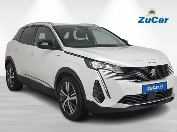 Peugeot 3008 MPV, Petrol Plug-in Hybrid, 2022, White
