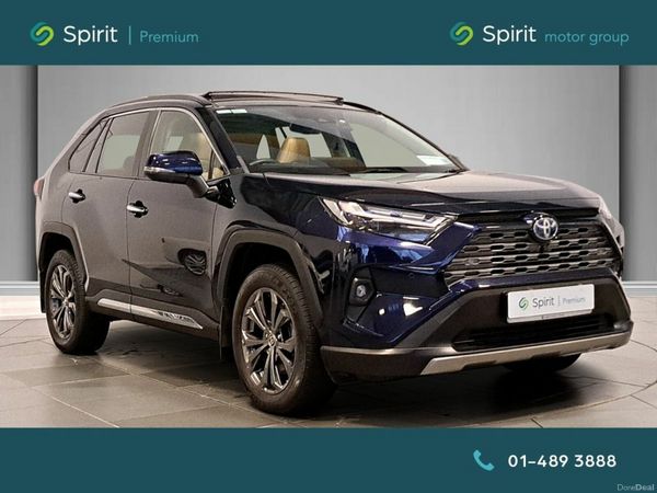 Toyota RAV4 SUV, Petrol Hybrid, 2023, Blue