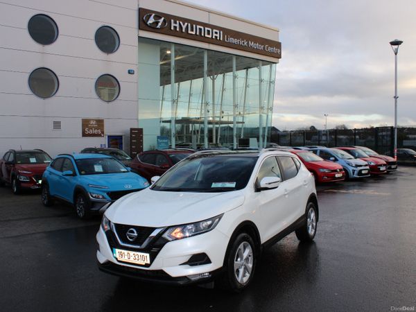 Nissan Qashqai MPV, Petrol, 2019, White