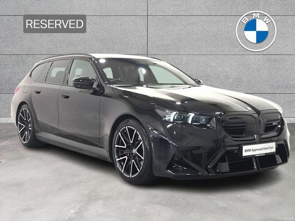 BMW M5 Estate, Petrol Plug-in Hybrid, 2025, Black