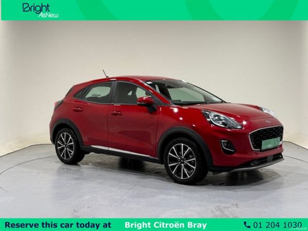 Ford Puma MPV, Petrol Hybrid, 2024, Red