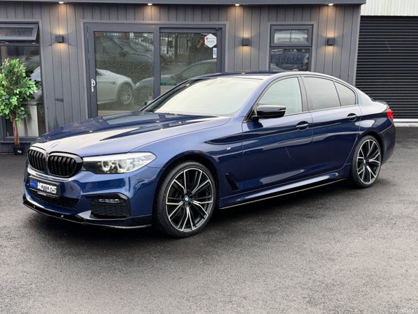 BMW 5-Series Saloon, Diesel, 2019, Blue