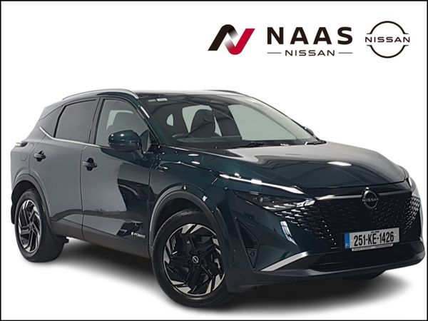Nissan Qashqai MPV, Petrol Hybrid, 2025, Green