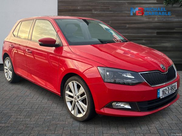 Skoda Fabia Hatchback, Petrol, 2016, Red