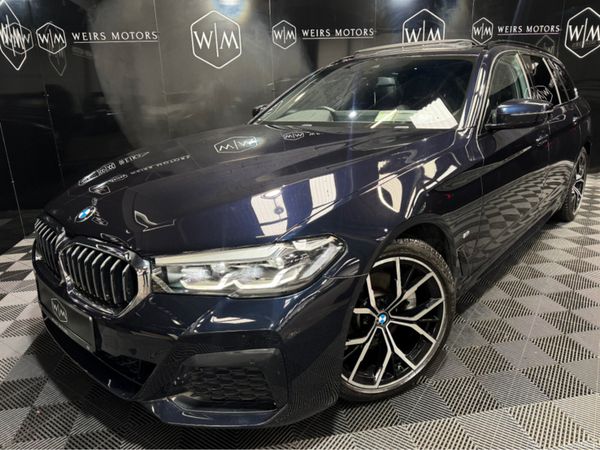 BMW 5-Series Estate, Diesel, 2021, Black