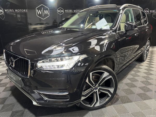 Volvo XC90 MPV, Petrol Plug-in Hybrid, 2019, Black