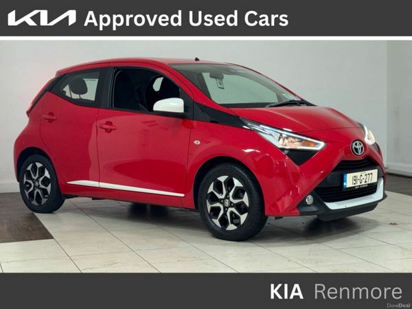 Toyota Aygo Hatchback, Petrol, 2019, Red