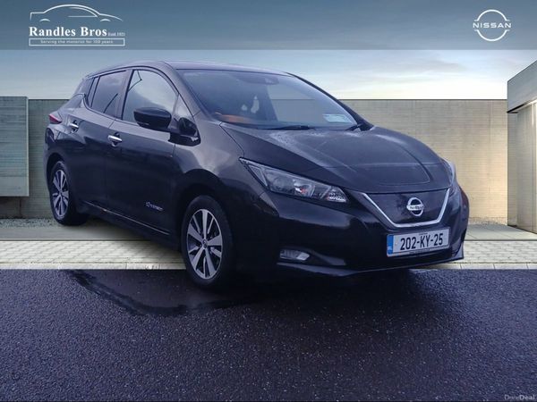 Nissan Leaf Hatchback, Electric, 2020, Black