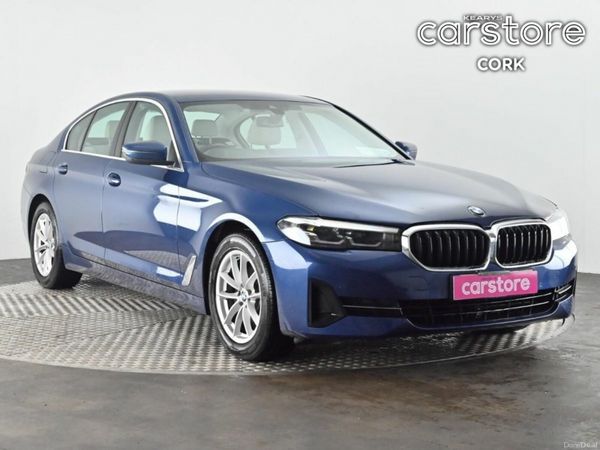 BMW 5-Series Saloon, Diesel, 2021, Blue