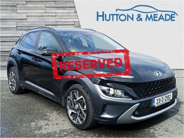 Hyundai KONA SUV, Petrol Hybrid, 2023, Black