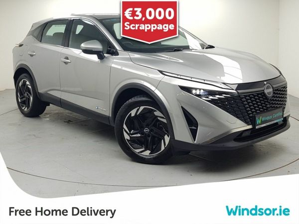 Nissan Qashqai MPV, Petrol Hybrid, 2025, Grey