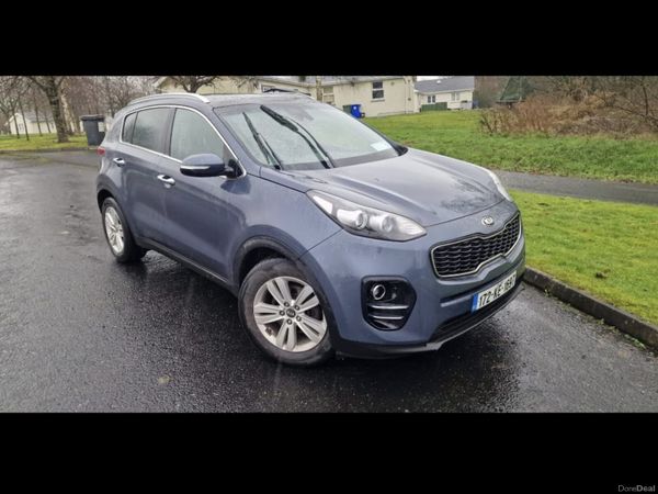 Kia Sportage SUV, Diesel, 2017, Blue