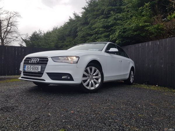 Audi A4 Saloon, Diesel, 2015, White