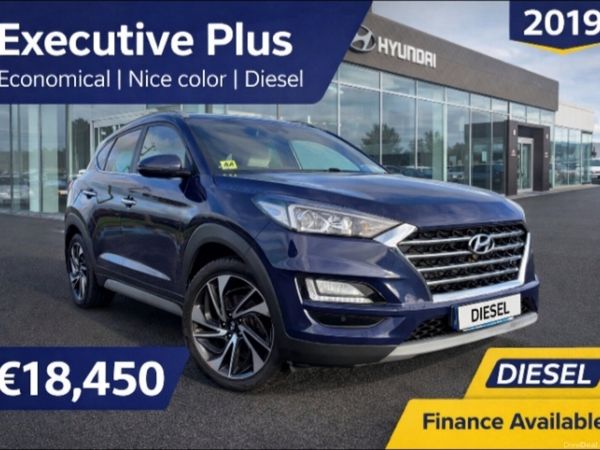 Hyundai Tucson SUV, Diesel, 2019, Blue