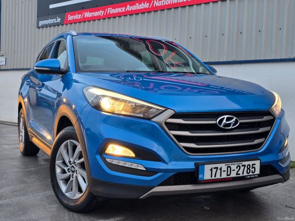 Hyundai Tucson SUV, Diesel, 2017, Blue