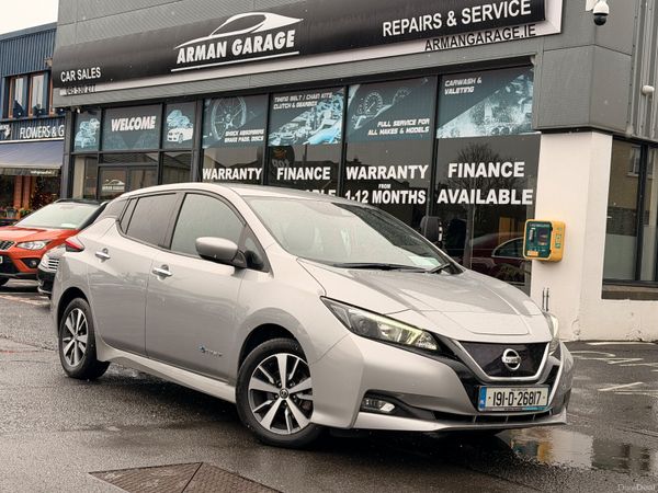 Nissan Leaf Hatchback, Electric, 2019, Grey