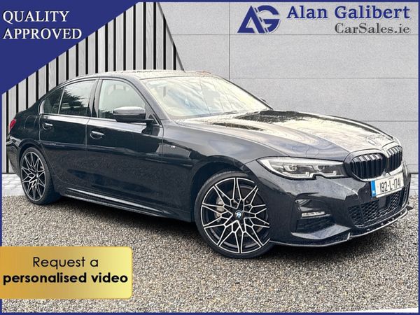 BMW 3-Series Saloon, Petrol Plug-in Hybrid, 2019, Black